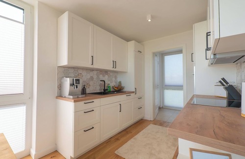 Marienleuchte Apartment | Apartment Heimathafen - sea view. Sauna. Exclusive.