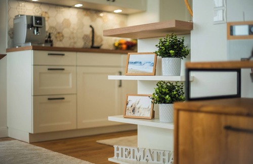 Marienleuchte Apartment | Apartment Heimathafen - sea view. Sauna. Exclusive.