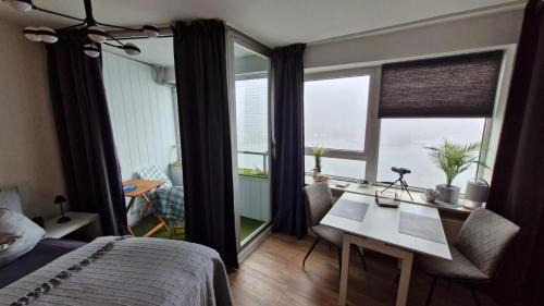 Schleswig Apartment | Apartment im Wikingturm - Panoramablick über die Schlei