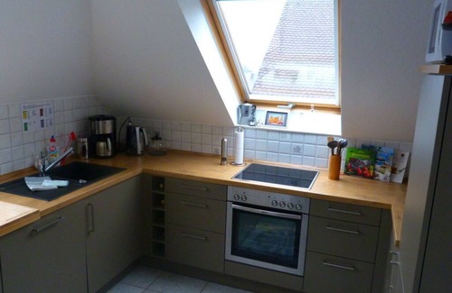 Innenstadt Apartment | Apartment in Augsburg with Whirlpool Bathtub