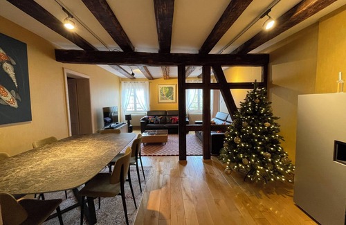 Turckheim Apartment | Apartment in historic Alsatian house, village center