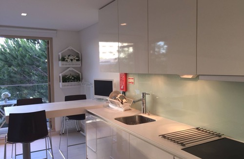 Carvalhal Apartment | Apartment in Tróia on the beach in a condominium with swimming pool