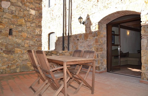 Casalappi Apartment | Apartment with balcony in medieval village with swimming pool, tennis, in the countryside near the sea and services
