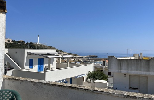 Santa Maria di Leuca Apartment | Apartment 'Monolocale Giorgia' with Sea View, Private Terrace and Air Conditioning
