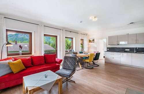 Inzell Apartment | Apartment 'Katharina' with Mountain View, Balcony and Wi-Fi