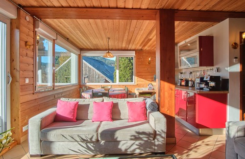 Villard-de-Lans Apartment | Apartment 'La Croix Du Sud' with Mountain View, Private Terrace and Wi-Fi