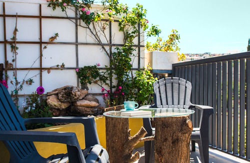 Barrio de la Vega Apartment | Apartment 'Mai' with Mountain View, Private Terrace and Wi-Fi