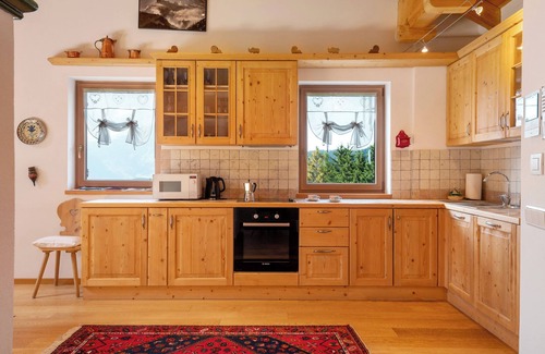 Funes Apartment | Apartment 'Mascheshof' with Mountain View, Private Garden and Wi-Fi