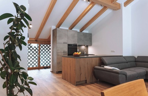 Lana Apartment | Apartment 'Matscherhof Elderflower Exclusive' with Mountain View, Wi-Fi and Air Conditioning