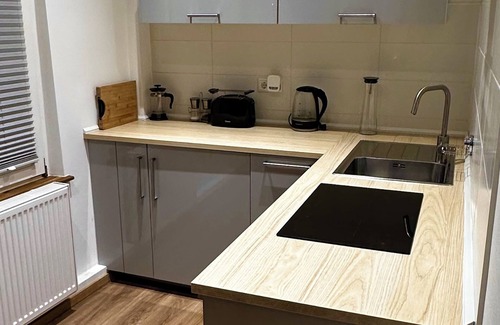 Goslar Apartment | Apartment Mauerblick central location Smart TV Washer-dryer equipped kitchen