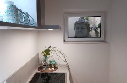 Waldbreitbach Apartment | Apartment MOMENTE - apartment/apartment, shower, toilet, wood side
