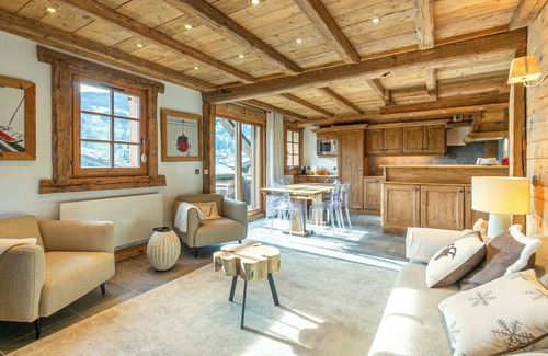 Demi-Quartier Apartment | Apartment Neige Blanche, chic apartment 2 minutes from the slopes