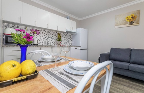 Ponta Delgada Apartment | Apartment "Oásis Fonte Grande 5" with Sea View and Wi-Fi