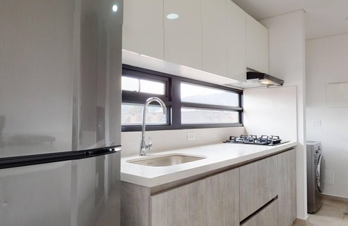Calle 100 Apartment | Apartment on the 8th Floor of the Kappadocia Building, Bogota