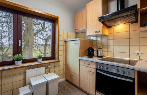 Kronsgaard Apartment | Apartment 'Ostseeblick Fewo 1' with Private Terrace, Private Garden and Wi-Fi