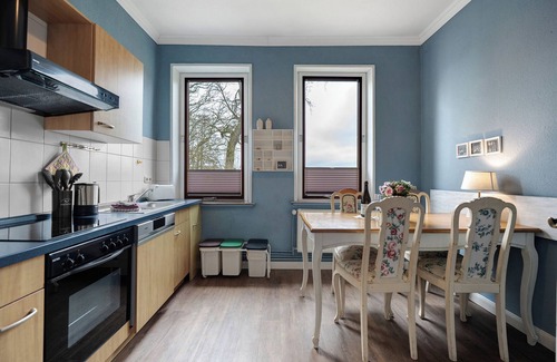 Kronsgaard Apartment | Apartment 'Ostseeblick Fewo 6' with Private Terrace, Balcony and Wi-Fi