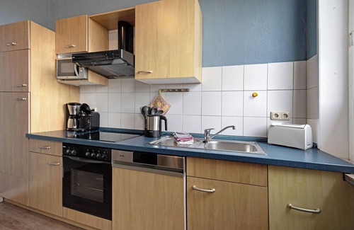 Kronsgaard Apartment | Apartment 'Ostseeblick Fewo 6' with Private Terrace, Balcony and Wi-Fi