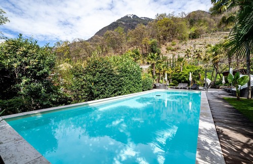 Tirolo Apartment | Apartment 'Residence Fischerhof Superior B8' with Mountain View, Shared Pool and Wi-Fi