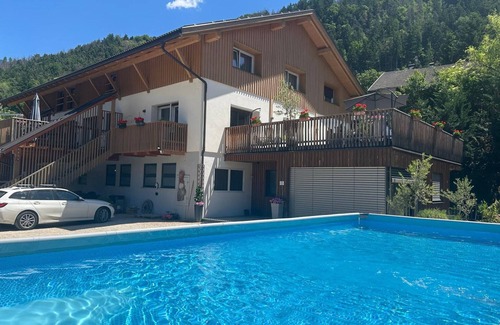 Bressanone Apartment | Apartment 'Rumlhof Rittner Horn' with Mountain View, Shared Pool and Wi-Fi