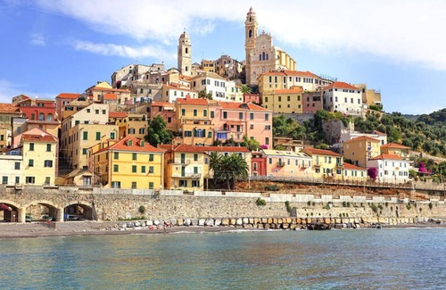 Cervo Apartment | Apartment Saraceni: with seaview, garden, in a complex with swimming pool and small private beach