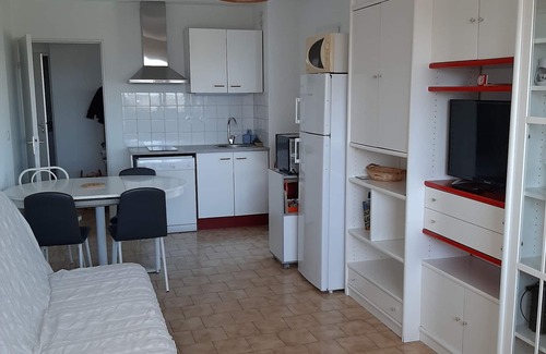 Carnon-Plage Apartment | Apartment, sea view with terrace 50M from the beach, large garage.