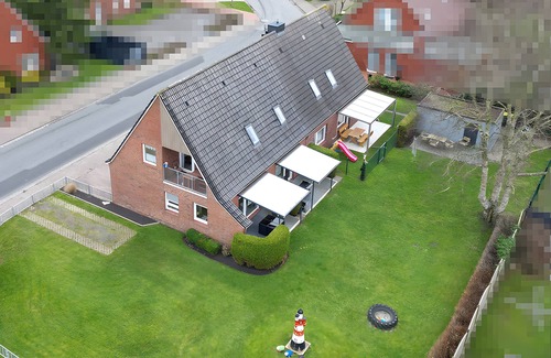 Norddeich Apartment | Apartment 'Seemöwe' with Shared Garden and Wi-Fi