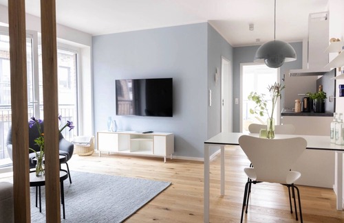 Bad St. Peter-Ording Apartment | Apartment 'Steuerbord' with Balcony and Wi-Fi