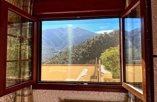 Arles-sur-Tech Apartment | Apartment - stunning views, pool, parking, large private terrace. Peaceful