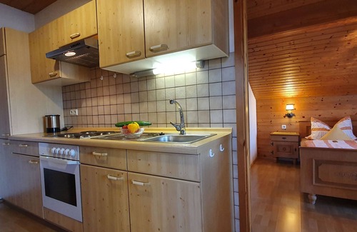 Kleinhogl Apartment | Apartment Teisenberg 33 sqm, 2 bedrooms, kitchen-living room, balcony