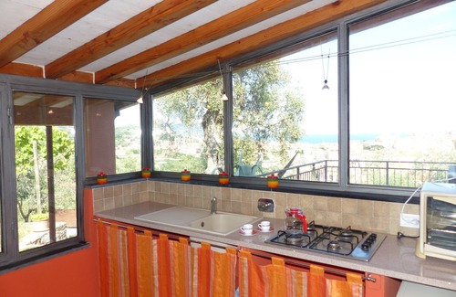 Imperia Apartment | Apartment: terrace with panoramic sea view, swimming pool, large garden, parking, WIFI