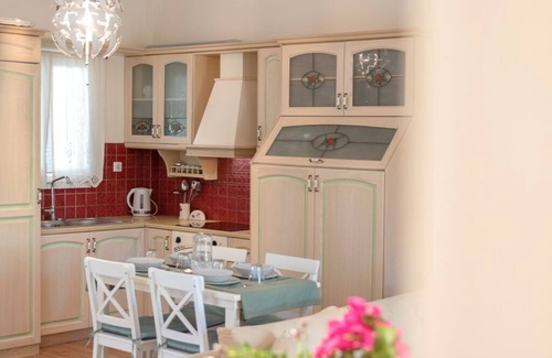 Corfu Apartment | Apartment "The Signorina" at The Red Bougainvillea - with unique stone pool