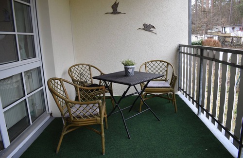 Wurlgrund Apartment | Apartment Wiesengrund with balcony, Waldwerk Wurlgrund, Lychen