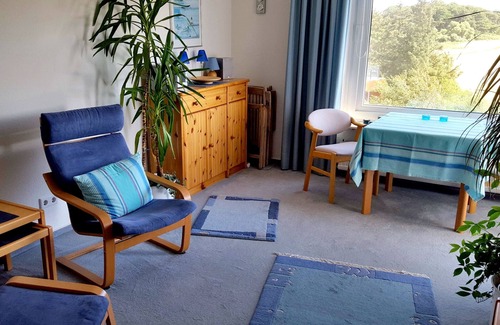 Schausende Apartment | Apartment with fantastic views of Baltic Sea, harbor, forests and fields