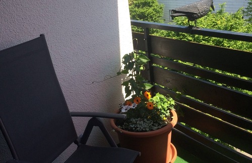 Prien am Chiemsee Apartment | Apartment with east-facing balcony, mountain view, quiet, 36sqm