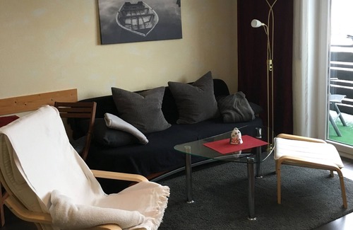 Prien am Chiemsee Apartment | Apartment with east-facing balcony, mountain view, quiet, 36sqm