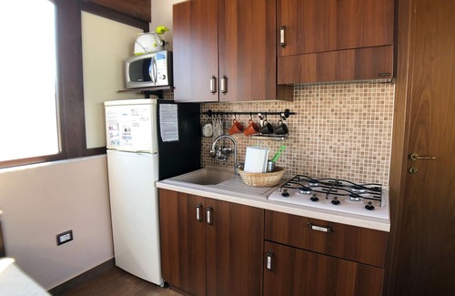 Scafati Apartment | Apartment with 2 bedrooms, terrace and view of the Vesuvius. Near Pompeii Ruins