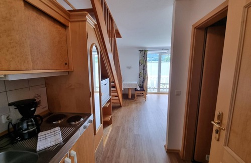 Hohenwarth Apartment | Apartment with balcony and view