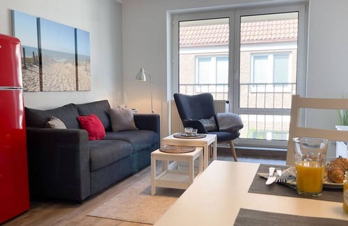 Sahlenburg Apartment | Apartment with cozy furnishings, 5 min. to the beach - Nige Ooge