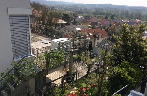 Herbolzheim Apartment | Apartment with distant view + sauna - 70 m² to feel good with sauna & distant view