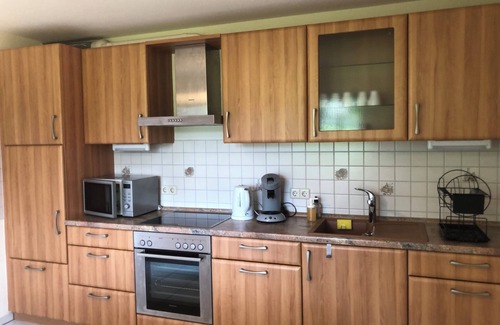 Gottelfingen Condo | Apartment with forest view near bathing lake