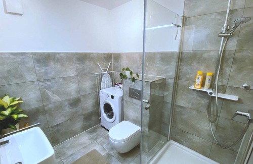 Offenburg Apartment | Apartment with garden, parking, kitchen, washing machine and Netflix