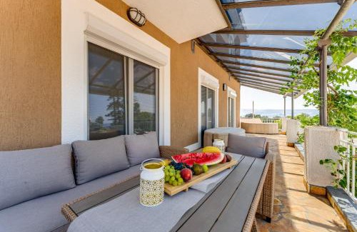 Novi Vinodolski Apartment | Apartment with heated pool, whirpool, view, near beach - by TRAVELER tourist agency Krk - ID 2683