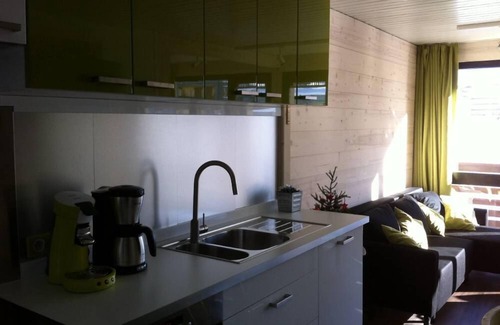 Les Almes Apartment | Apartment with large balcony, warm, completely renovated