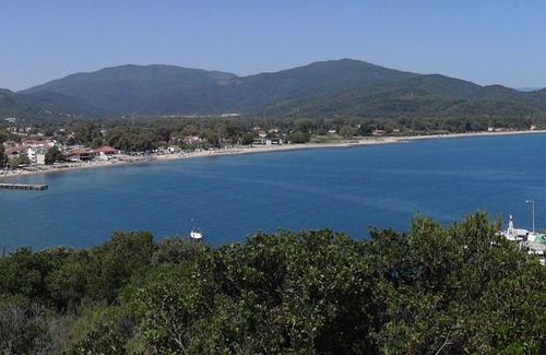 Olympiada Apartment | Apartment with sea and mountain views at 150m from the beach
