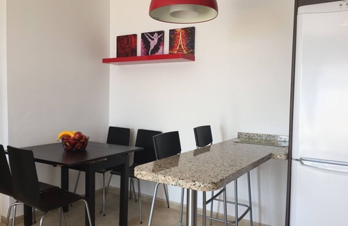 Ventanicas-El Cantal Apartment | Apartment with spectacular views only 150m from the Beach with WIFI and parking
