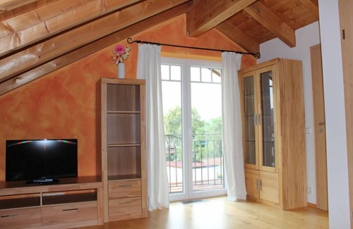 Teisendorf Apartment | Apartment Wühn, 50sqm attic up to 4 pers., kitchen, living room, bathroom, WC extra