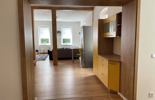 Bad Schandau Apartment | Apartments Badallee 4, Bad Schandau, apartment no. 5, 140m2 with balcony, 3BR