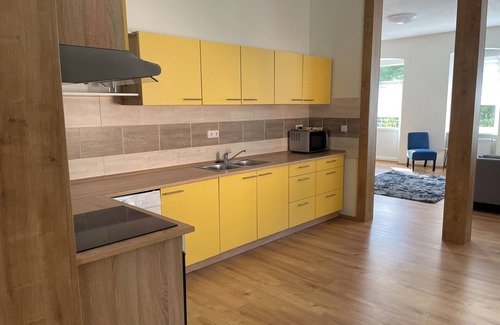 Bad Schandau Apartment | Apartments Badallee 4, Bad Schandau, apartment no. 5, 140m2 with balcony, 3BR