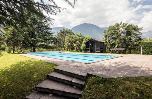Lana Apartment | Apartments Obermayr: Apartment with outdoor pool and indoor pool