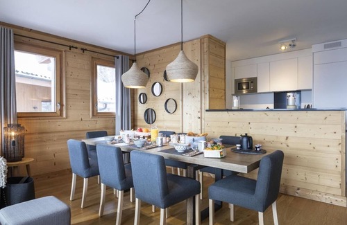 Les Eucherts Apartment | Appart 130m², full services 4 *, 4 bedrooms, 4 bathrooms/d, south balcony and 2 parking spaces